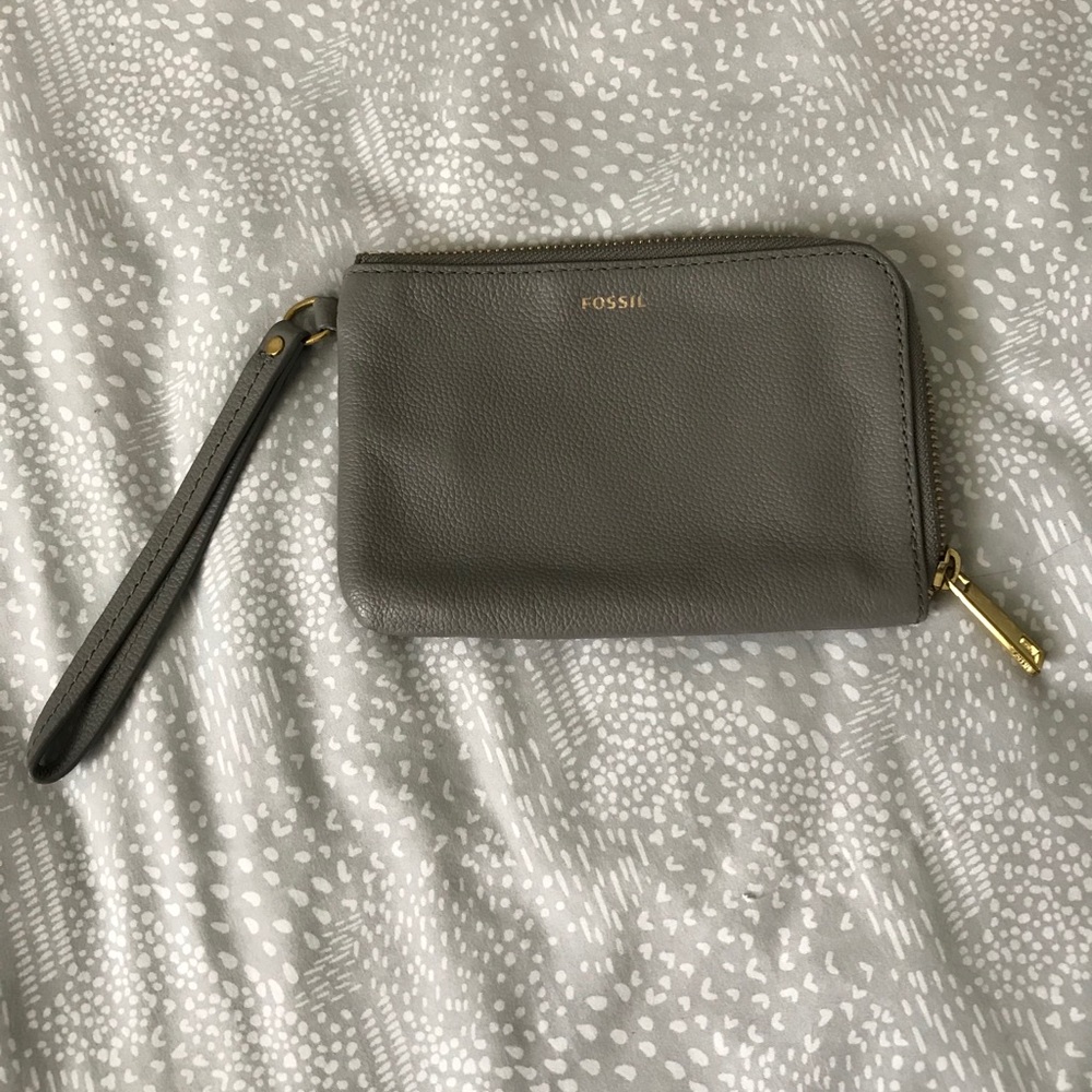 Fossil Tiegan Wristlet - Gray